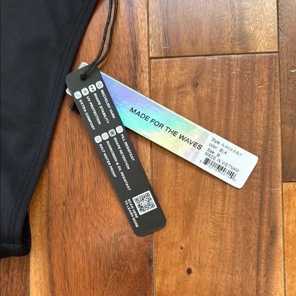 Jolyn Clothing “ALANNA” Black Bikini Swimwear Cheeky Cut - Picture 2 of 4